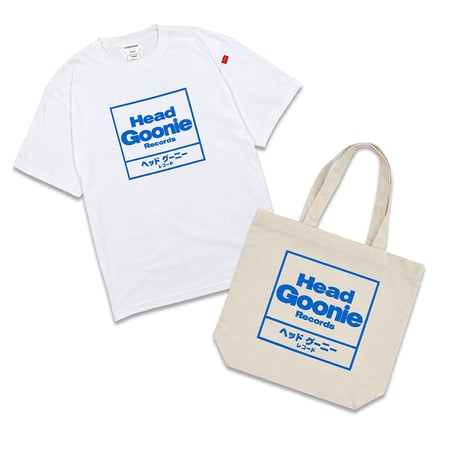 HEADGOONIE RECORD Tshirts&TOTE BAG SET