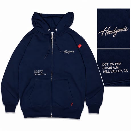 TIME TRAVEL DAY ZIP-HOODY SWEAT