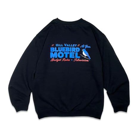 BLUE BIRD MOTEL CREWNECK SWEAT