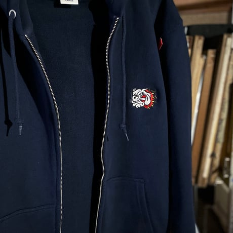 BULLDOGS RIBGOONIE HAVYWEIGHT ZIP HOODY SWEAT