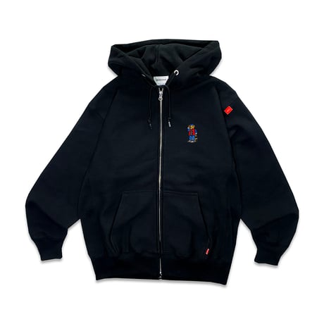 McFLY BEAR HEAVYWEIGHT ZIP HOODY SWEAT
