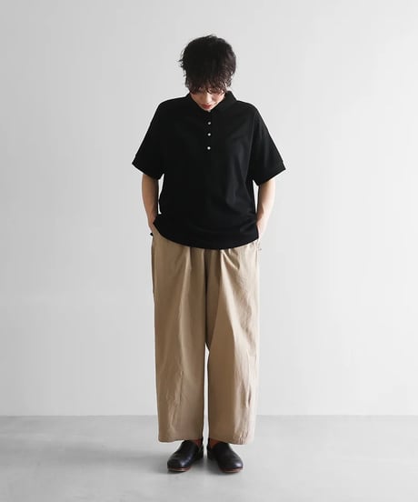 HUIS |コードレーンバルーンパンツロング（ライトベージュ）【ユニセックス】506L