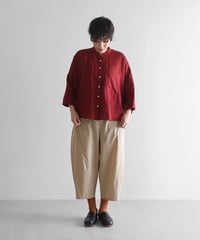 HUIS |コードレーンバルーンパンツ（ライトベージュ）【ユニセックス】506