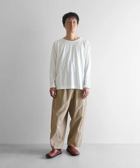 HUIS |コードレーンバルーンパンツロング（ライトベージュ）【ユニセックス】506L