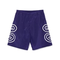 "SOL" Rope Logo Swim Shorts (Purple)