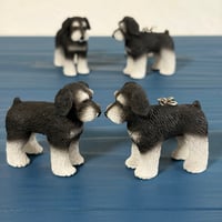 シュナウザーのマグネット＆キーホルダー