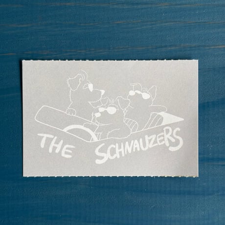 THE SCHNAUZERS ミシン目入りメモ