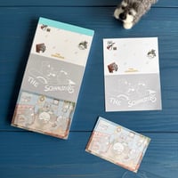 THE SCHNAUZERS ミシン目入りメモ