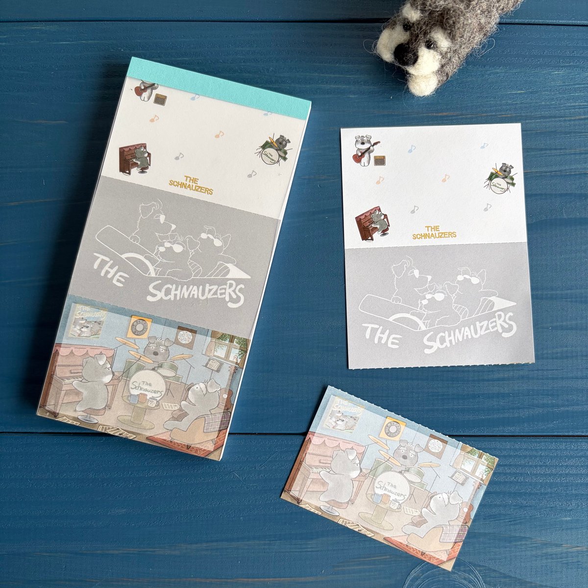 THE SCHNAUZERS ミシン目入りメモ | 京都文具屋
