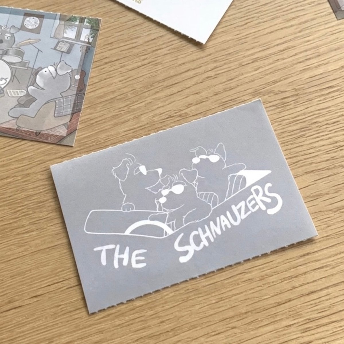 THE SCHNAUZERS ミシン目入りメモ | 京都文具屋