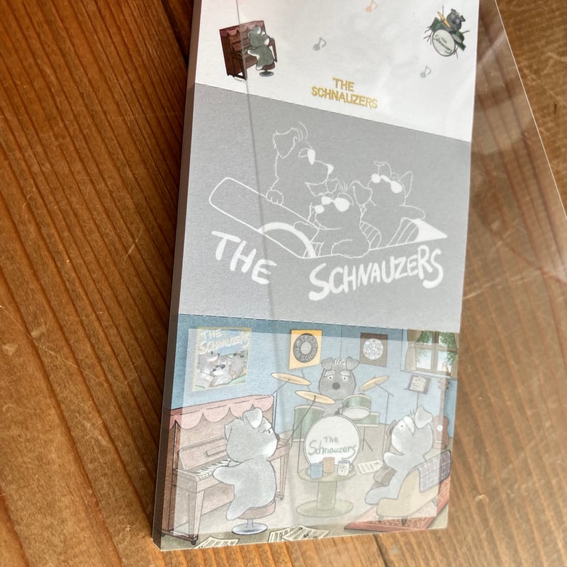 THE SCHNAUZERS ミシン目入りメモ | 京都文具屋