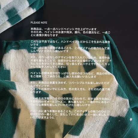 Canvas Check Vest / reversible