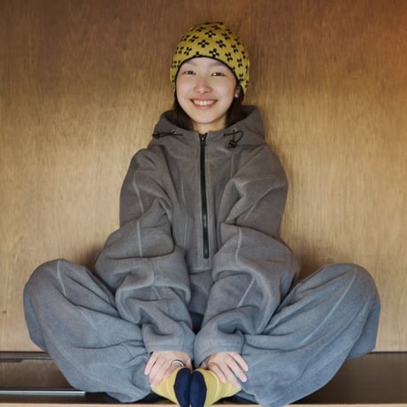 FLEECE HALF ZIP HOODIE