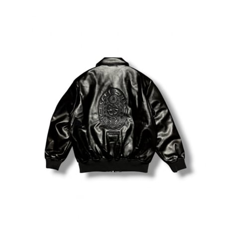 【麻中之蓬】【印】レザージャケット