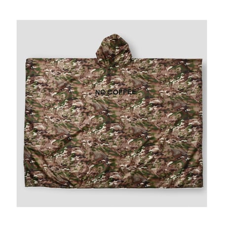 【NC by NO COFFEE】パッカブル レインポンチョ CAMO