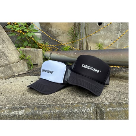 【SKREWZONE】CLASSIC LOGO MESH CAP