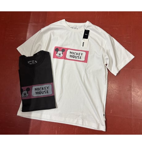 【BLUCO】DISNEY×BLUCO) プリントTシャツ ”MICKEY MOUSE"