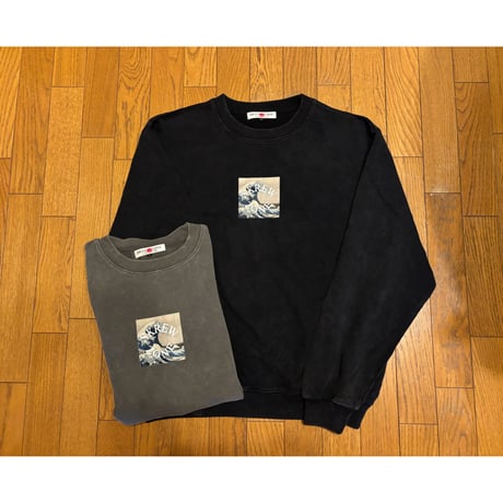 【SKREWZONE】UKIYOE VINTAGE SWEAT