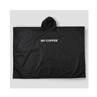【NC by NO COFEE】パッカブル レインポンチョ BLACK
