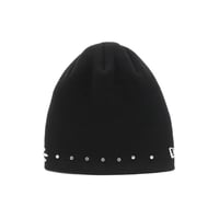 【NEWERA】ニューエラ BASIC BEANIE STUDS ブラック