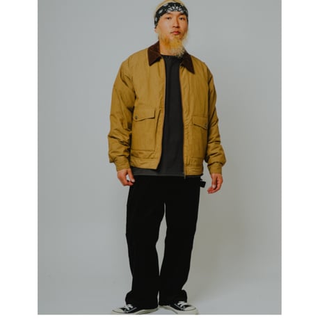 【BIG MIKE】Pigment CN Quilted Lining Short Jacket