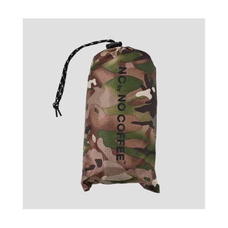 【NC by NO COFFEE】パッカブル レインポンチョ CAMO