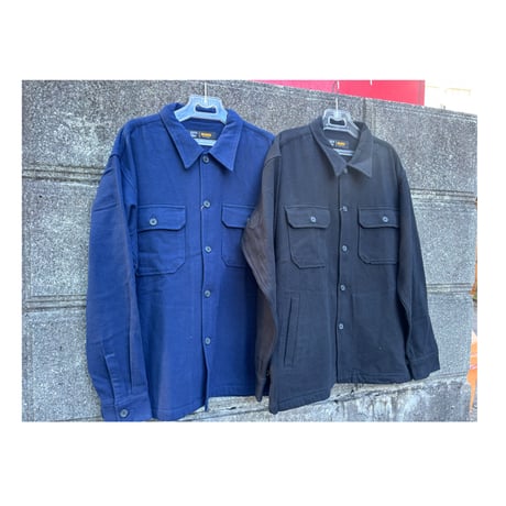 【BLUCO】ヘビーフランネル CPOシャツジャケット