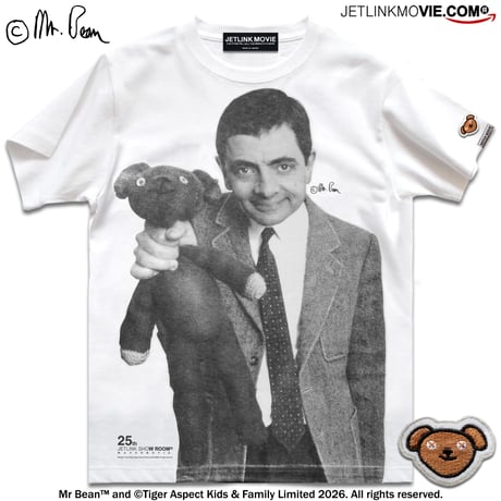 【初回特別SALE価格】JETLINK25周年記念 MR.BEAN（ミスター・ビーン）AND TED T-SHIRTS