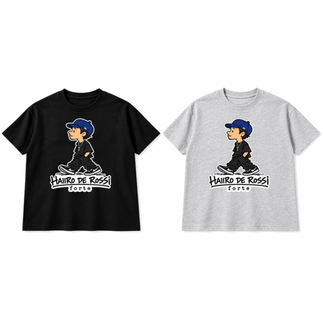 HAIIRO DE ROSSI anime's Tee(2color)ステッカー付き