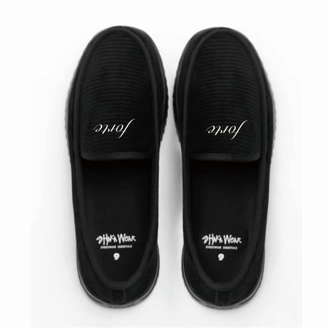 forte Incredible House Shoes(Black)