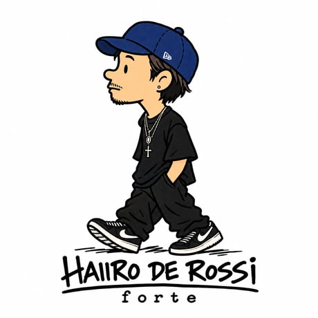 HAIIRO DE ROSSI anime's Tee(2color)ステッカー付き