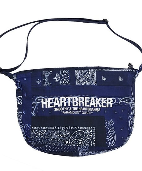 SMOOTHY×BEDWIN Bandana Messenger Bag ( ネイビーカラー）スムージー