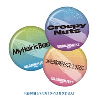 WILD BUNCH FEST. 2026出演アーティスト缶バッジ