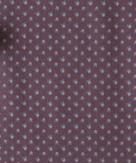ツボミ あずき色 : ハノンオリジナルファブリック 20cm x 50cm