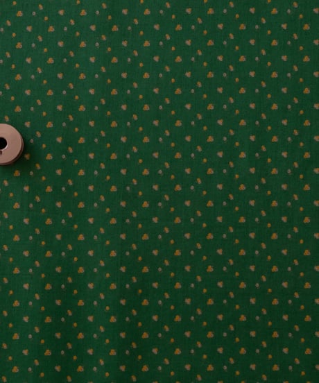 小さな返事 緑色(Green) ハノンオリジナルファブリック 20cm x 50cm