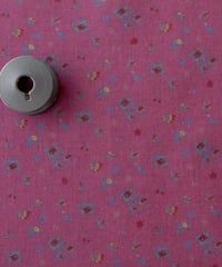 チェリーブーケ ピンク色 : ハノンオリジナルファブリック 20cm x 50cm