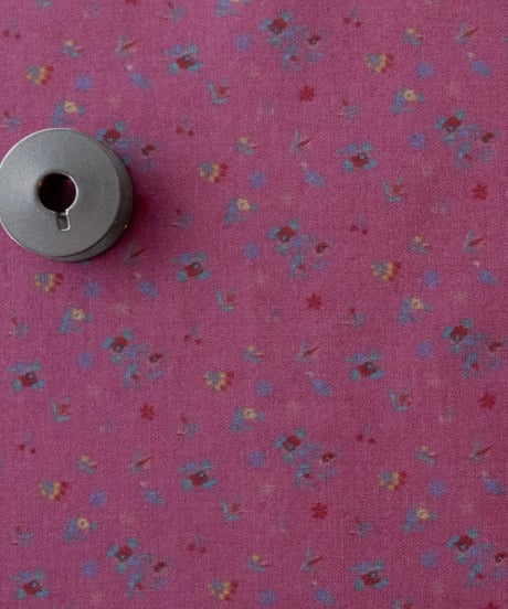 チェリーブーケ ピンク色 : ハノンオリジナルファブリック 20cm x 50cm