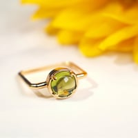 perfume bottle series　ring＜peridot＞