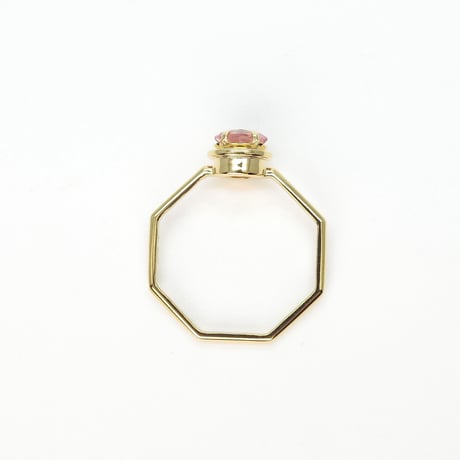 perfume bottle series　ring＜tourmaline＞①