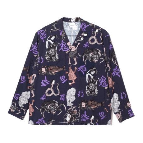 BUENA VISTA / 百鬼夜行 shirt L/S