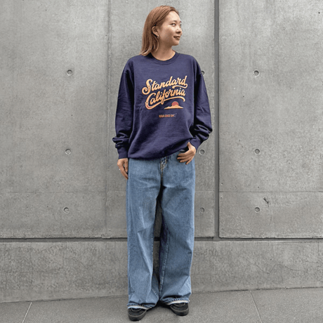 Standard California / SD US Cotton Modern Twist Signs Logo2 Sweat