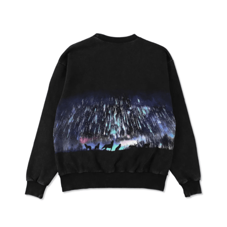 WIND AND SEA / AURORA CREWNECK SWEATSHIRT