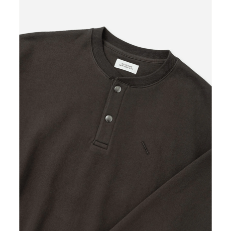 Saturdays NYC / Bowery Henley Neck Sweatshirt