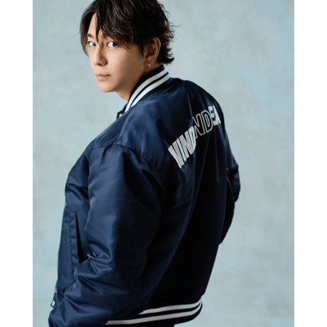 WIND AND SEA / SATIN STADIUM JACKET