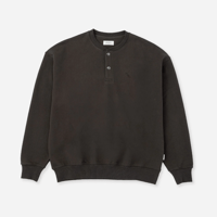 Saturdays NYC / Bowery Henley Neck Sweatshirt