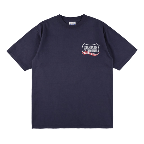 Standard California / SD Heavyweight Shield Logo T July 4th