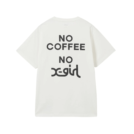 X-girl / X-girl x NO COFFEE S/S TEE