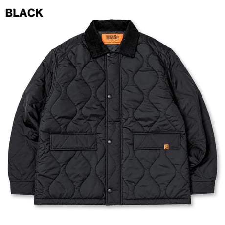 UNIVERSAL OVERALL(ユニバーサルオーバーオール) QUILT BLOUSON 2色(BLACK/B.CAMO)