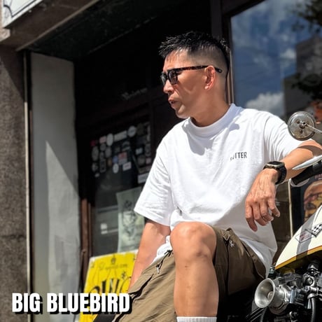 UNCROWD(アンクラウド) BIG BLUEBIRD ブラックフレームｘブルーレンズ