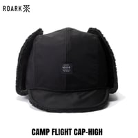 ROARK(ロアーク) CAMP FLIGHT CAP-HIGH JET BLACK